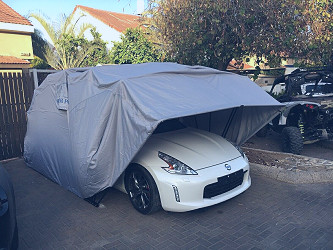 Car Shelter Car Cover Protector From All Elements Outdoor Portable Car  Garage | eBay